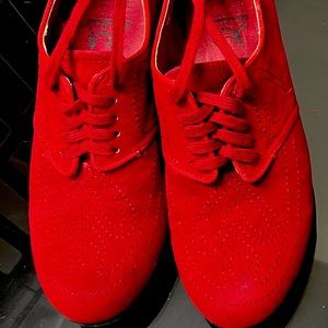 Aris Allen Velvet Oxford dance shoes